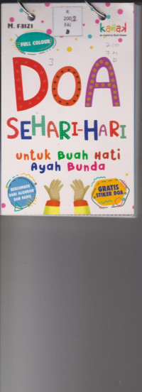 Image of DOA SEHARI-HARI
