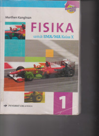 Image of FISIKA UNTUK SMA/MA KELAS X