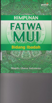 Image of HIMPUNAN FATWA MUI BIDANG IBADAH