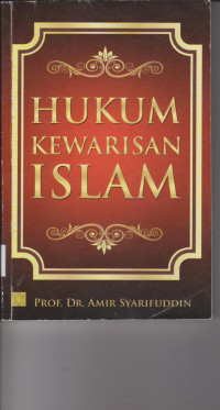 Image of HUKUM KEWARISAN ISLAM