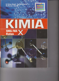 Image of KIMIA SMA/MA KELAS X