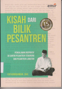 Image of KISAH DARI BILIK PESANTREN