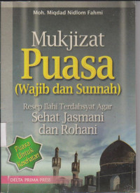 Image of MUKJIZAT PUASA WAJIB DAN SUNNAH