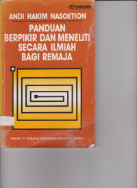 Image of PANDUAN BERPIKIR DAN MENELITI SECARA ILMIAH BAGI REMAJA
