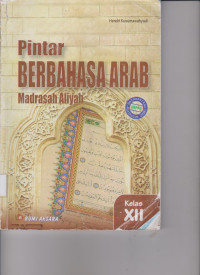 Image of PINTAR BERBAHASA ARAB MADRASAH ALIYAH KELAS XII