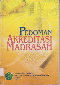 Image of PEDOMAN AKREDITASI MADRASAH