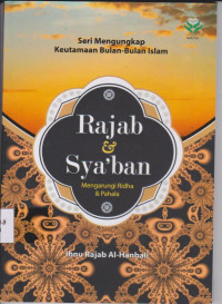 Image of RAJAB DAN SYA'BAN MENGARUNGI RIDHA DAN PAHALA