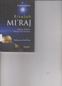 Image of RISALAH MI'RAJ