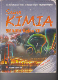 Image of SAINS KIMIA SMA/MA KELAS XII