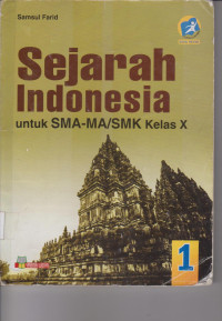 Image of SEJARAH INDONESIA 1