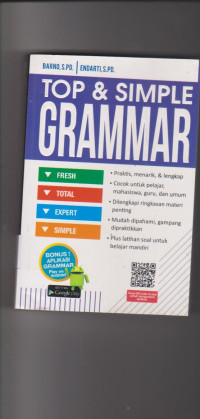 Image of TOP & SIMPLE GRAMMAR