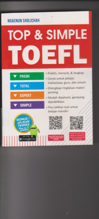 Image of TOP & SIMPLE TOEFL