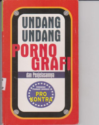 Image of UNDANG-UNDANG PORNOGRAFI