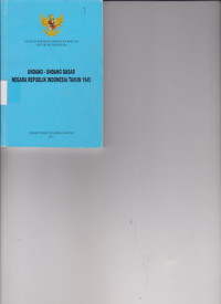 Image of UNDANG - UNDANG DASAR TAHUN 1945