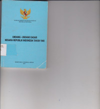 Image of UUD NRI TH 1945
