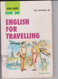 Image of ENGLISH FOR TRAVELLING